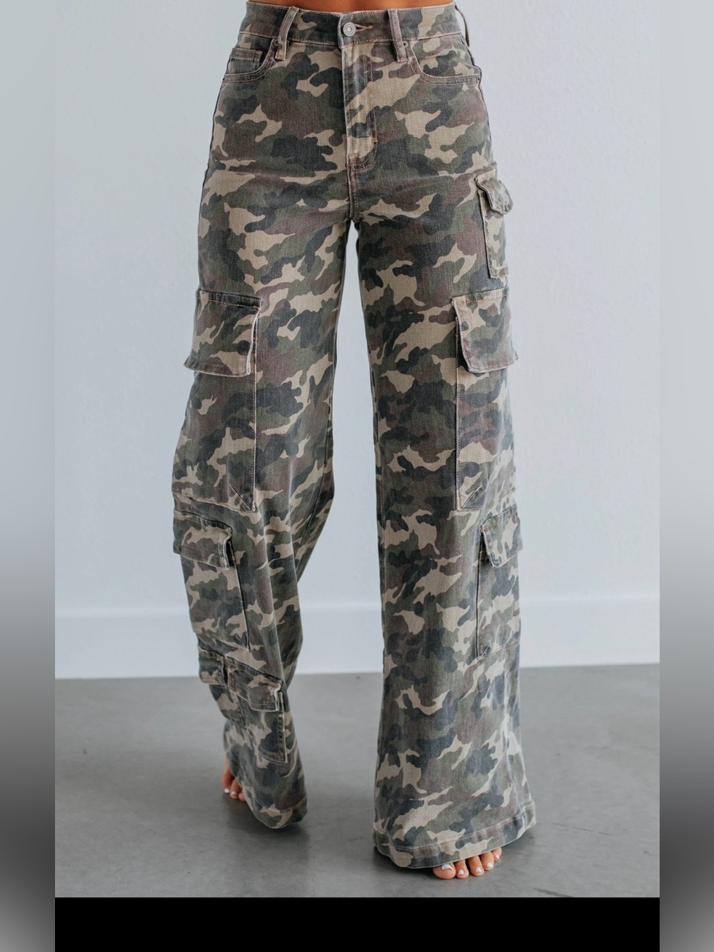 Camouflage Cargo Jeans